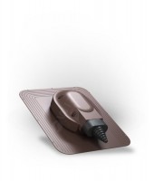 Przej�cie do SOLAR�W STANDARD pod gont/pape fi 11-47  Br�zowy